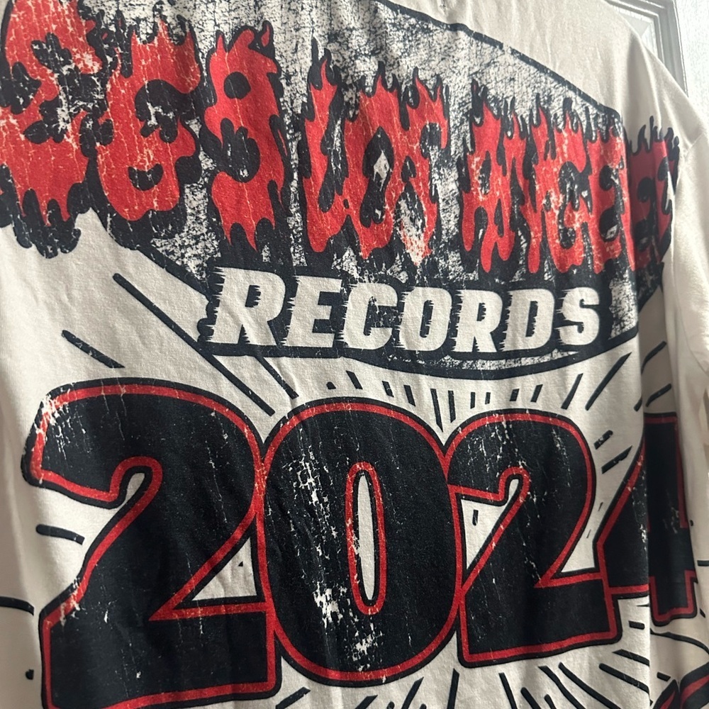 369 Los Angeles Records Ride For Life Graphic TShirt Size Medium - Picture 6 of 6